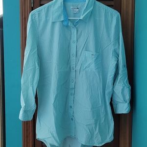 Women's Lacoste button down shirt
